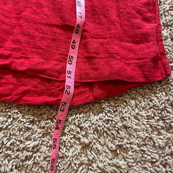 Mara Hoffman Swim, Red, Cotton, Maxi-Dress - Picture 8 of 12